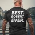 Worlds Best Robert Kid Robert Name Men's T-shirt Back Print Gifts for Old Men