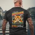 Gamer Cat Gaming Boys Video Game & Cat Lover Men's T-shirt Back Print Gifts for Old Men