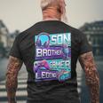 Gamer Gaming Video Game For Boys Ns Men's T-shirt Back Print Gifts for Old Men