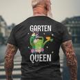 Gardener Garden Chefin Floristin Garden Queen Garden Queen T-Shirt mit Rückendruck Geschenke für alte Männer