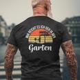 Gardener Garden Hobby Gardeners Gardening Landscape Gardener T-Shirt mit Rückendruck Geschenke für alte Männer