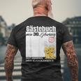 Gästebuch 30 Geburtstag Mann Frau Lustig 30 Geburtstag Deko T-Shirt mit Rückendruck Geschenke für alte Männer