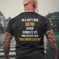 Gerd Gott Schuf S T-Shirt mit Rückendruck Geschenke für alte Männer