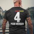Germany Sauf Jersey Sauf Legend Peer Verser T-Shirt mit Rückendruck Geschenke für alte Männer
