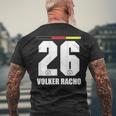 Germany Sauf Jersey Volker Racho Sauf Legend T-Shirt mit Rückendruck Geschenke für alte Männer