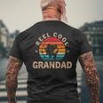 For Fathers Day Reel Cool Grandad Fishing Men's T-shirt Back Print Gifts for Old Men