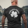 Ginger Pride St Patrick Day Men's T-shirt Back Print Gifts for Old Men