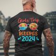 Girls Trip Bahamas 2024 Summer Vacation Beach Matching Men's T-shirt Back Print Gifts for Old Men