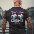 Girl’S Trip Cozumel 2024 Summer Beach Weekend Vacation Women Men's T-shirt Back Print Gifts for Old Men