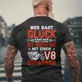 Glück Kann Man Nicht Kaufen Einen V8 Motor Schon Tuning T-Shirt mit Rückendruck Geschenke für alte Männer