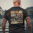 God's Rock Solid Breaker Rock Beach Vbs 2024 Christian Men's T-shirt Back Print Gifts for Old Men