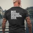 Goldendoodle Grandpa Best Doodle Grandpa Mens Back Print T-shirt Gifts for Old Men