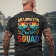 Graduation Cruise Squad 2024 Cruising Graduation Trip Men's T-shirt Back Print Gifts for Old Men