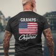 Gramps An American Original Patriotic 4Th Of July Mens Back Print T-shirt Gifts for Old Men