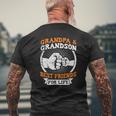 Grandpa And Grandson Best Friends For Life Grandfather Mens Back Print T-shirt Gifts for Old Men