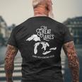 The Great Lakes Men's T-shirt Back Print Gifts for Old Men