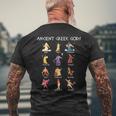Greek Gods Greek Mythology Ancient Legends Men's T-shirt Back Print Gifts for Old Men