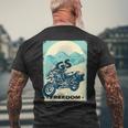 Gs Motorcycle R1200gs Enduro Biker Motorcycle Gs T-Shirt mit Rückendruck Geschenke für alte Männer