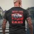 This Guy Loves Cars Supercar Sports Car Exotic Concept Boys Men's T-shirt Back Print Gifts for Old Men