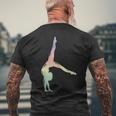Gymnastics Floor Gymnastics T-Shirt mit Rückendruck Geschenke für alte Männer