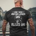 Hab Mich Röntgen Lassen Alles Ok Motorcycle T-Shirt mit Rückendruck Geschenke für alte Männer