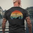 Hang Gliding Themed Apparel For Hang Glider Men's T-shirt Back Print Gifts for Old Men