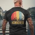 Hannover I 80S Retro Souvenir I Vintage T-Shirt mit Rückendruck Geschenke für alte Männer
