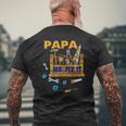 Happy Father's Day Papa Mr Fix It For Dad Papa Father Mens Back Print T-shirt Gifts for Old Men