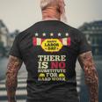 Happy Labor Day There Is No Substitute For Hard Work Men's T-shirt Back Print Gifts for Old Men