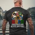 Hbcu Colleges Are Black History Month Men's T-shirt Back Print Gifts for Old Men