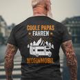 Herren Camping Papaateratertag Wohnwagen Wohnmobil Camper T-Shirt mit Rückendruck Geschenke für alte Männer