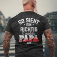 Herren Herren Ehemann Held Bester Papa Der Welt T-Shirt mit Rückendruck Geschenke für alte Männer