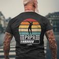 Herren Lustig Papa Loading Bald Papaater Ich Werde Papa T-Shirt mit Rückendruck Geschenke für alte Männer