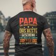 Herren Papa Undater Geschenk Lustiger Spruch Herrenatertag T-Shirt mit Rückendruck Geschenke für alte Männer