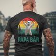 Herrenatertagsgeschenk Papa Bäratertagater & Opa Geschenk T-Shirt mit Rückendruck Geschenke für alte Männer