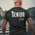 High School Or College Senior Graduation Class Of 2022 Dad Mens Back Print T-shirt Gifts for Old Men