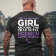 Hodgkin Lymphoma For Cancer Patient Female Men's T-shirt Back Print Gifts for Old Men