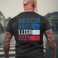 Holstein Ahoi Moin 1Liga 2024 Aufstieg Kiel Fanartikel T-Shirt mit Rückendruck Geschenke für alte Männer