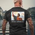Holy Aperoly X Jesus God Spritz Aperollin Fun Aperoly Fan T-Shirt mit Rückendruck Geschenke für alte Männer