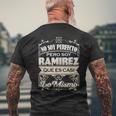 Hombre Camiseta Apellido Ramirez Last Name Ramirez Men's T-shirt Back Print Gifts for Old Men