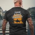 Home Sweet Hammock Hammock Quotes Men's T-shirt Back Print Gifts for Old Men