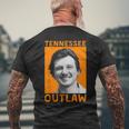 Hot Morgan Tennessee Outlaw Orange Shot April 2024 Men's T-shirt Back Print Gifts for Old Men