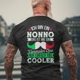 Ich Bin Ein Nonno Italienischer Opa Großvater Männer Herren T-Shirt mit Rückendruck Geschenke für alte Männer