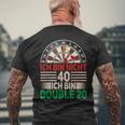 Ich Bin Nicht 40 Ich Bin Double 20 Ich Bin Nicht 40 Ich Bin Double T-Shirt mit Rückendruck Geschenke für alte Männer