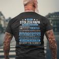 Ich Bin Stolzer Papa Einer Incredibly Fantastischen Tochter T-Shirt mit Rückendruck Geschenke für alte Männer
