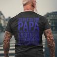 Ich Bin Stolzer Papaon Wundervollen Kindern Dad Der Welt T-Shirt mit Rückendruck Geschenke für alte Männer