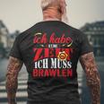 Ich Habe Keine Zeit Ich Muss Brawlen Brawl-Sterne T-Shirt mit Rückendruck Geschenke für alte Männer