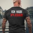 Ich Habe Wyjebane Poland Polska T-Shirt mit Rückendruck Geschenke für alte Männer