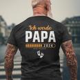 Ich Werde Papa 2024 Surprise Du Wirst Papa 2024 T-Shirt mit Rückendruck Geschenke für alte Männer