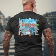 I'm In My Happy Place Cruise Lovers Men's T-shirt Back Print Gifts for Old Men
